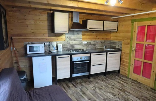 Sallertaine Ski Chalet | Camping Les P'tites Maisons dans la Prairie * - Chalet Motel California 4/6pers. - 2CH 6 people