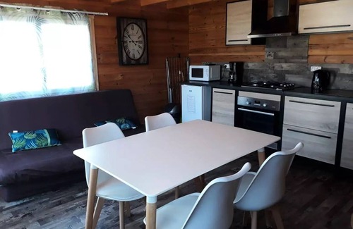 Sallertaine Ski Chalet | Camping Les P'tites Maisons dans la Prairie * - Chalet Motel California 4/6pers. - 2CH 6 people