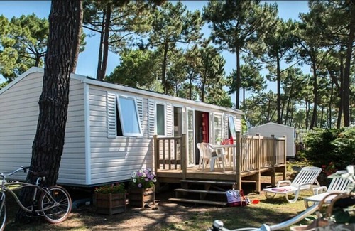 Lege-Cap-Ferret House | Camping Les Viviers**** - Mobile Home 4 rooms 6/8 people Air-conditioned