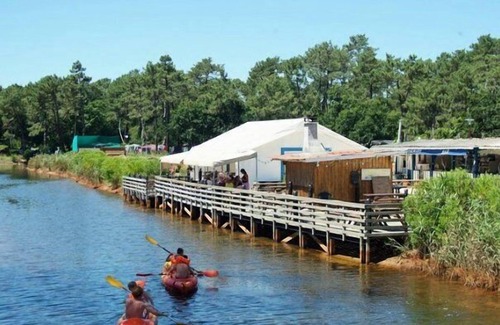 Lege-Cap-Ferret House | Camping Les Viviers**** - Mobile Home 4 rooms 6/8 people Air-conditioned