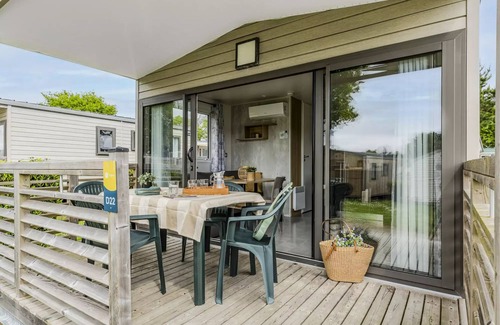 Benodet House | Camping maeva Club La Mer Blanche * - Mobile Home Presta+ 3 Rooms 4 People Air Conditioned + TV