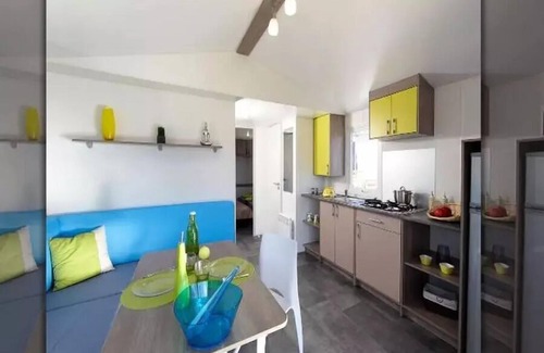 Saint-Paul-en-Born House | Camping maeva Escapades La Clairière * - Comfort Mobile Home 3 Rooms 4 People + TV