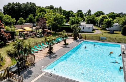 Saint-Paul-en-Born House | Camping maeva Escapades La Clairière * - Comfort Mobile Home 3 Rooms 4 People + TV