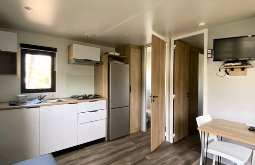 Saint-Paul-en-Born House | Camping maeva Escapades La Clairière * - Premium Mobile Home 2 Rooms 2 People Air Conditioned + TV
