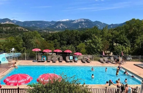 Recoubeau-Jansac House | Camping maeva Escapades Le Couriou * - Cozy 2 Room Chalet 2 People Air Conditioned