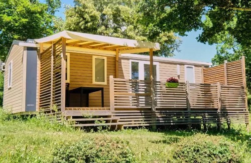 Recoubeau-Jansac House | Camping maeva Escapades Le Couriou * - Premium Mobile Home 4 Rooms 6 People Air Conditioned