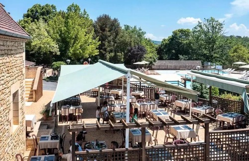 Sainte-Nathalene House | Camping Romanée Les Grottes de Roffy* - Comfort mobile home 3 rooms 4 people