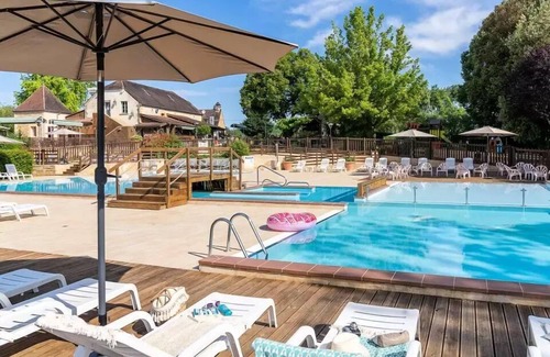 Sainte-Nathalene House | Camping Romanée Les Grottes de Roffy* - Comfort mobile home 4 rooms 6 people