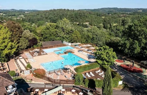 Sainte-Nathalene House | Camping Romanée Les Grottes de Roffy**** - EXCLUSIVE mobile home - 3 bedrooms - 2 bathrooms - Private SPA 6 people