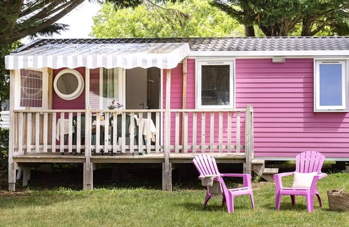 Landevieille House | Camping Romanée L'Evasion* - Comfort mobile home 4 rooms 6 people