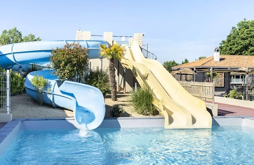 Landevieille House | Camping Romanée L'Evasion* - Comfort mobile home 4 rooms 6 people