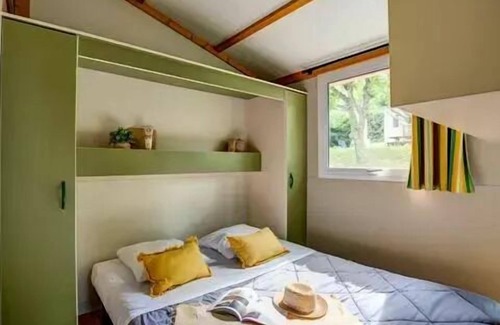 Privas Ski Chalet | Camping Sandaya Les Jardins De Privas **** - Chalet for 5 People