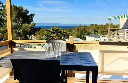 Giens House | Camping Tikayan Le Méditerranée * - Tennessy Sea View Comfort 2 people Air-conditioned