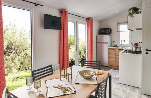 Pont-Scorff House | Camping Ty Nénez *** Mobil Home Confort plus 2 bedrooms