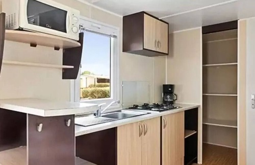 Saint-Amans-des-Cots House | Campsite Domaine des Tours* - Comfort XL 3-room mobile home for 4/6 people