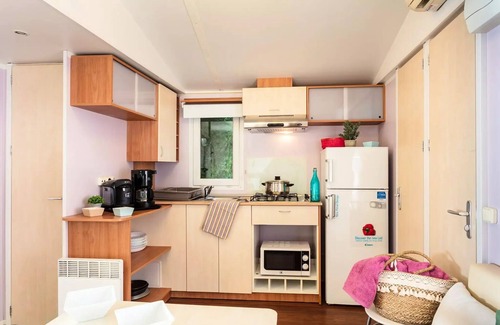 Marseillan Plage House | Campsite Dunes and Sun * - Mobil-home Classic 3 rooms 4 adults + 2 children air-conditioned