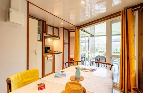 Badefols-sur-Dordogne Ski Chalet | Campsite maeva Getaways Les Bö-Bains * - Chalet Motel 3 Rooms 4/6 People Air-conditioned 2 Bathrooms