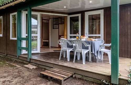 Badefols-sur-Dordogne Ski Chalet | Campsite maeva Getaways Les Bö-Bains * - Chalet Motel 3 Rooms 4/6 People Air-conditioned 2 SdB