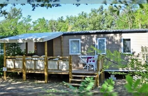 Moustiers-Sainte-Marie House | Campsite Tikayan Saint Clair* - Mobile home Arkansas 4 rooms 6/8 people Air-conditioned