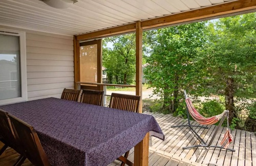 Saint-Antonin Noble Val House | Campsite Les 3 Cantons* - Mobile home Midi Pyrenees 4 rooms 6 persons