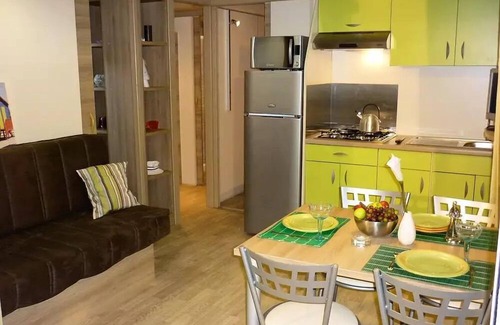 Saint-Didier-sous-Aubenas Ski Chalet | Campsite le Verger de Jastres * - Chalet TITOM 1/5 pers. 5 people