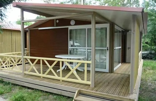 Saint-Didier-sous-Aubenas Ski Chalet | Campsite le Verger de Jastres * - Chalet TITOM 1/5 pers. 5 people
