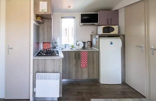 Bourgenay House | Campsite maeva Club Les Dinosaures * - Cozy 3-Room Mobile Home 4/5 People + TV