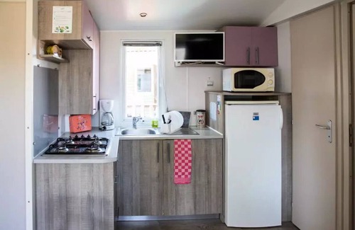 Bourgenay House | Campsite maeva Club Les Dinosaures * - Cozy 3-Room Mobile Home 4/5 People + TV