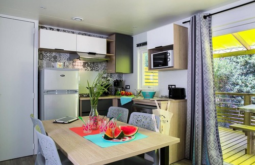 Serignan-Plage House | Campsite L'Etoile de Mer * - Mobil-home Privilege 3 Rooms 4 People Air Conditioning
