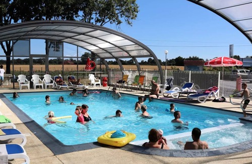 Balleroy House | Campsite Le Clos de Balleroy * - Mobil Home Lodge 83 Comfort plus 3 bedrooms - 28 m2 + integrated terrace of 8 m 6 people