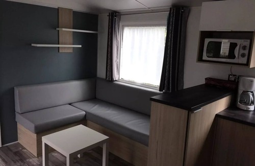Quettehou House | Campsite Le Rivage * - Mobil home Grand Confort - 2 bedrooms 4 people