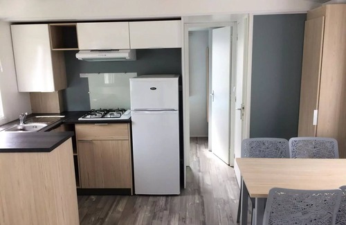 Quettehou House | Campsite Le Rivage * - Mobil home Grand Confort - 2 bedrooms 4 people