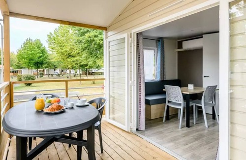 Parentis-en-Born House | Campsite maeva Club l'Arbre d'Or * - 2 Room Mobile Home 2 People Air Conditioned + TV