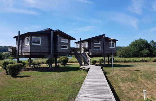 Toutainville House | Campsite Risle et Seine - Domaine des Etangs*** - Comfort Cottage on Stilts 3 Rooms 4/6 People