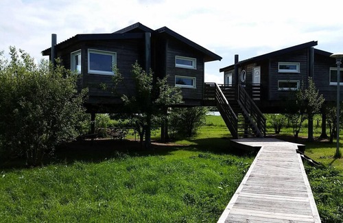 Toutainville House | Campsite Risle et Seine - Domaine des Etangs*** - Comfort Cottage on Stilts 3 Rooms 4/6 People