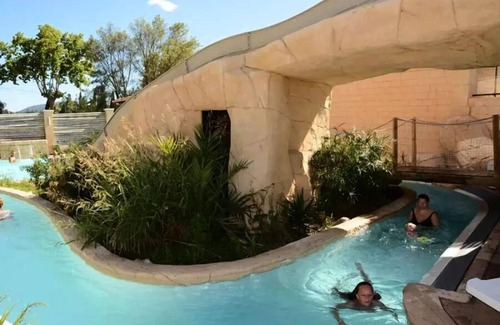 Le Muy House | Campsite Tikayan La Prairie * - Mobile home Kentucky Air-conditioned Premium 3 rooms 4 people