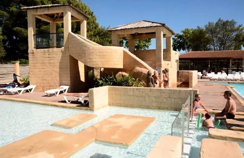 Le Muy House | Campsite Tikayan La Prairie * - Mobile home Kentucky Air-conditioned Premium 3 rooms 4 people