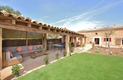 Inca Cottage | Can Cortana 005 fantastic finca with private swimming pool, children's area, ping pong and air conditioning