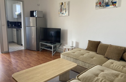 Canet-Plage Apartment | CAN TOUTI - MAGNIFICENT T2 CROSSING FACING THE SEA