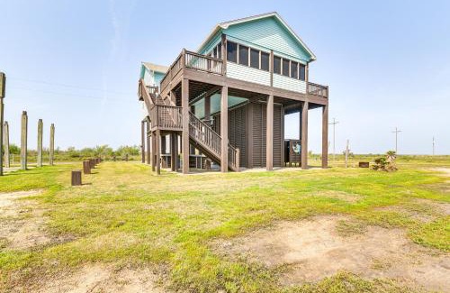 Port Bolivar House | Canal-Front Coastal Getaway in Gilchrist with Deck