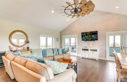 Port Bolivar House | Canal-Front Coastal Getaway in Gilchrist with Deck