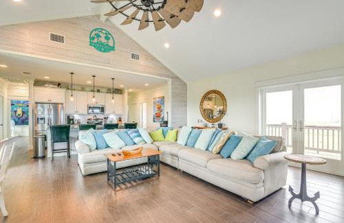 Port Bolivar House | Canal-Front Coastal Getaway in Gilchrist with Deck