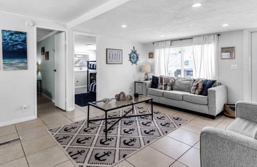 Key Largo Village House | Canal Front with Bay Access Home and private sandy beach.