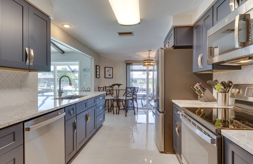 Lochmoor Waterway Estates House | Canalfront Home w/Dock & Pool: 5 Mi to Ft Myers!