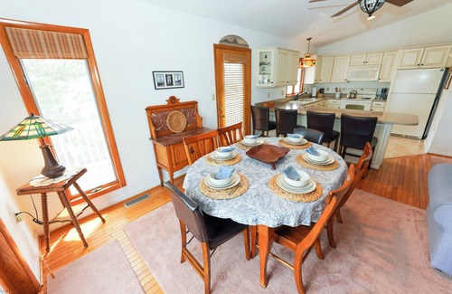 South Bethany Harbor House | Canalfront Retreat w/Dock, Kayaks & Screened Porch – Pet-Friendly!