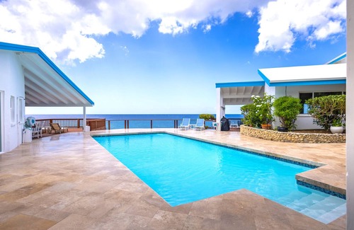 Estate La Vallee House | Cane Bay Sanctuary West- Oceanfront House with pool