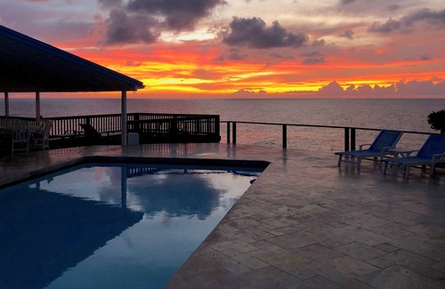 Estate La Vallee House | Cane Bay Sanctuary West- Oceanfront House with pool