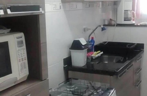Canto do Forte Apartment | Canto do Forte - wi fi gourmet balcony, 1 and 1/2 qd from the beach