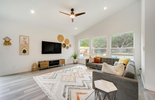 Canyon Lake House | Canyon Lake Oasis Backyard and Wraparound Deck!