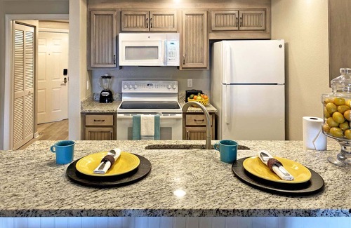 Port Canaveral Condo | Cape Canaveral Beach Resort - Lazy River, Pool, Waterslide, Splash Pad, Tiki Bar
